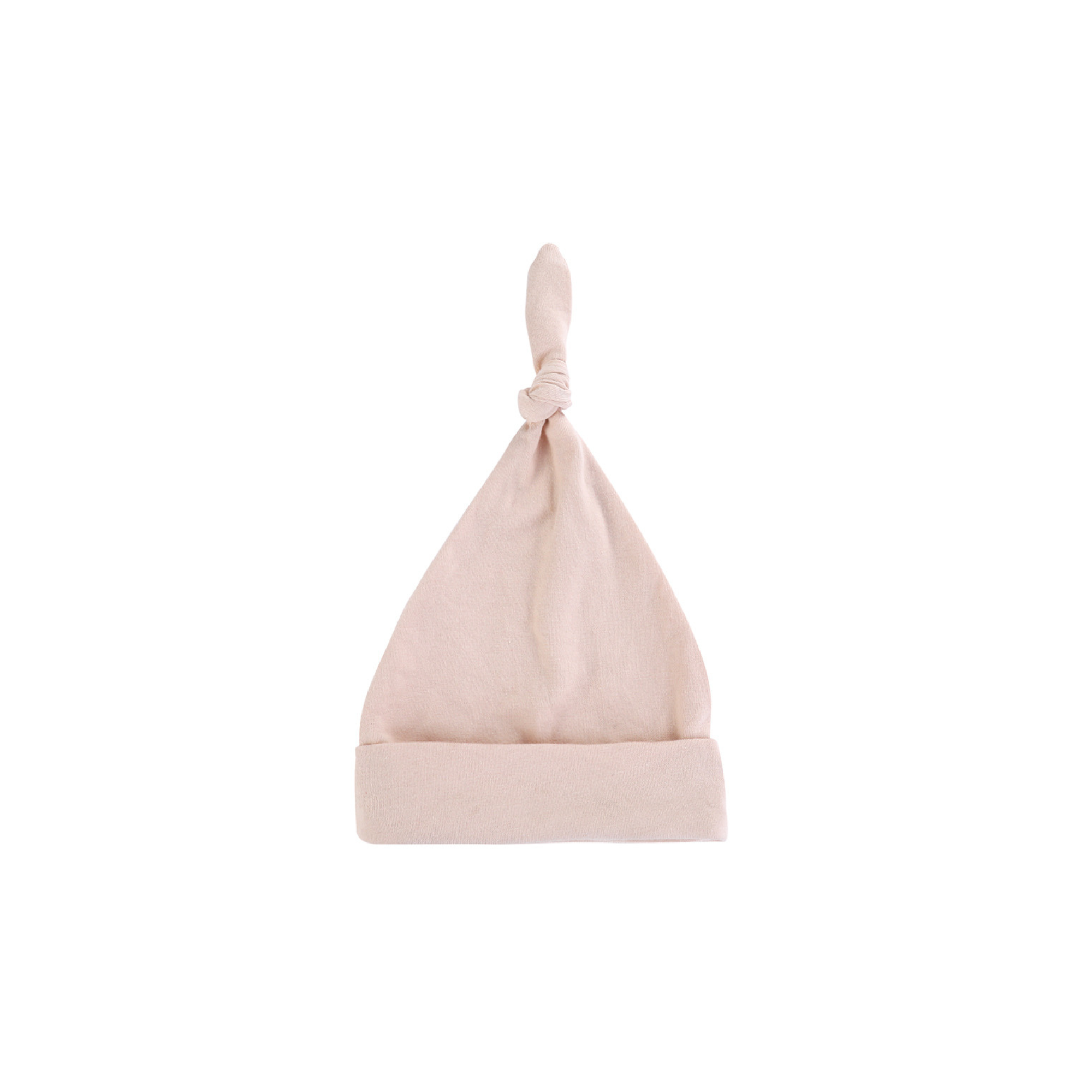 Soft Top Baby Beanie Hat in Cream