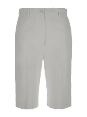 Sportmax- Low Rise Bermuda Shorts