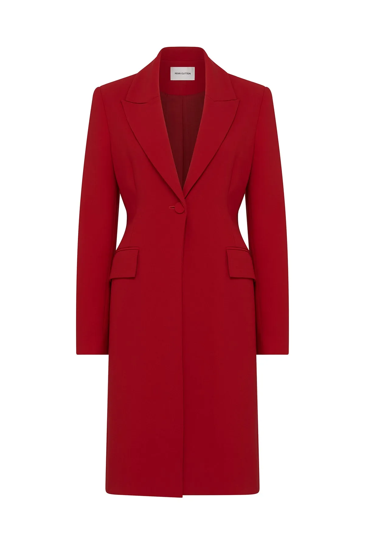 St Marco Coat - Scarlet