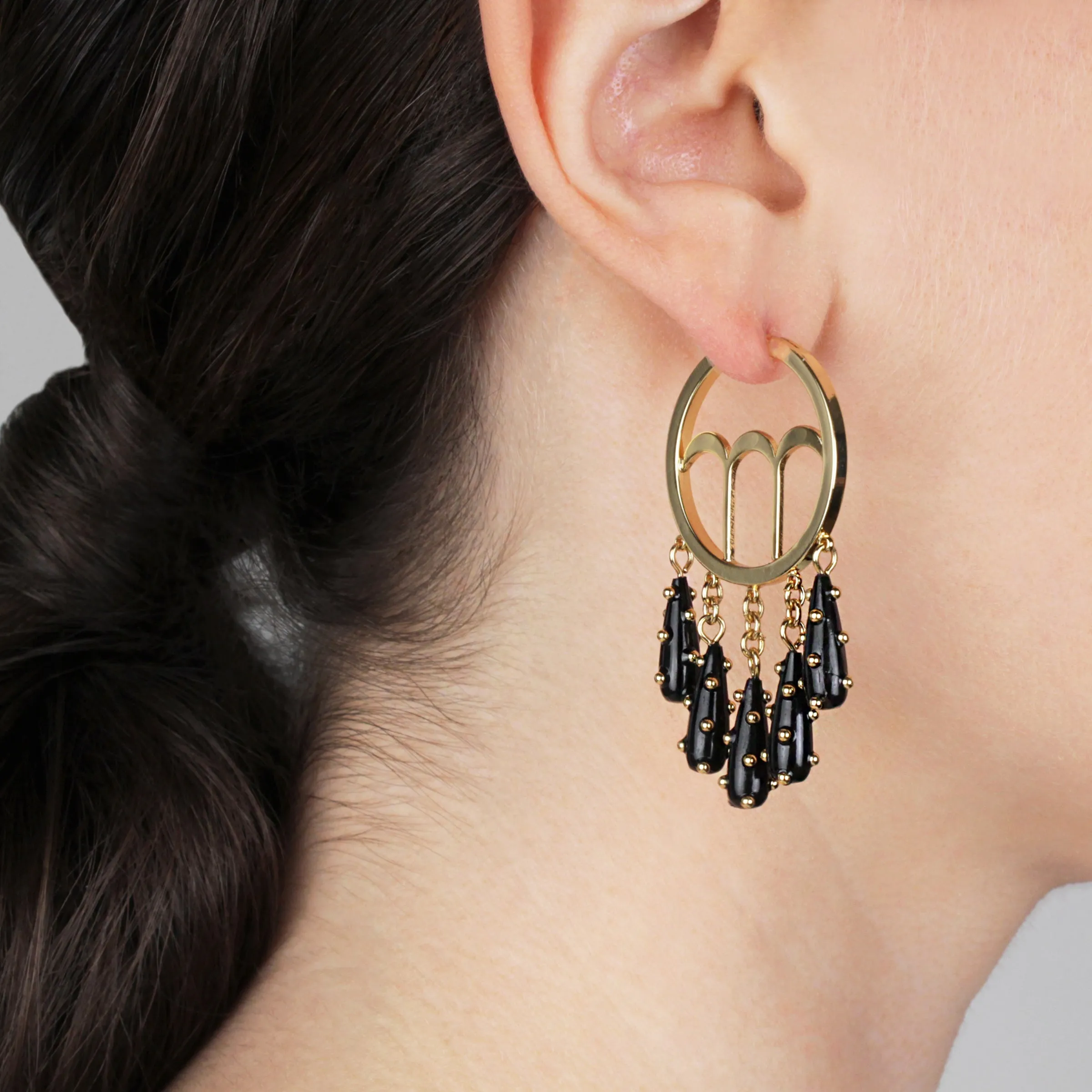 Stars in the Sky Hoop Earring