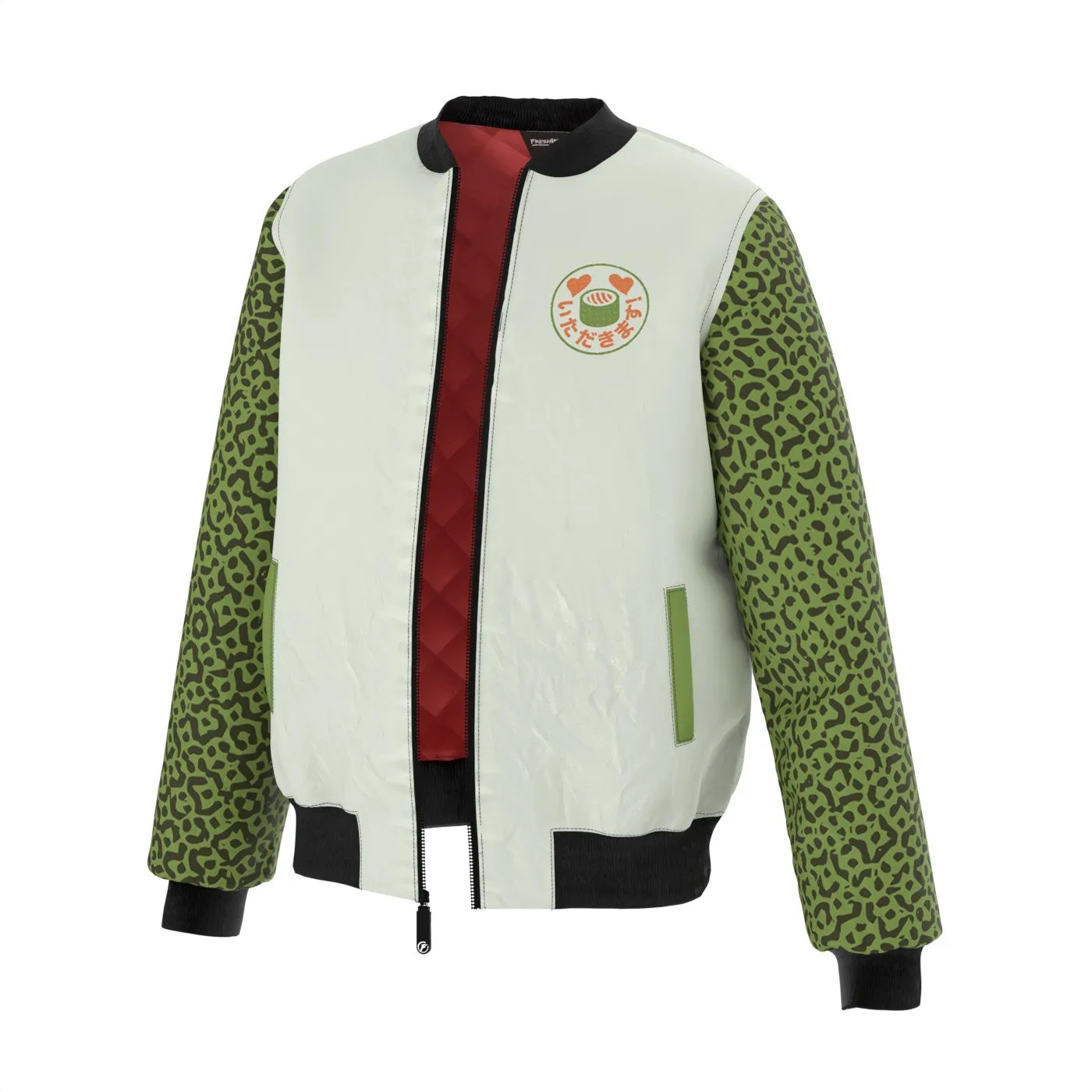 Sushi Heart Bomber Jacket