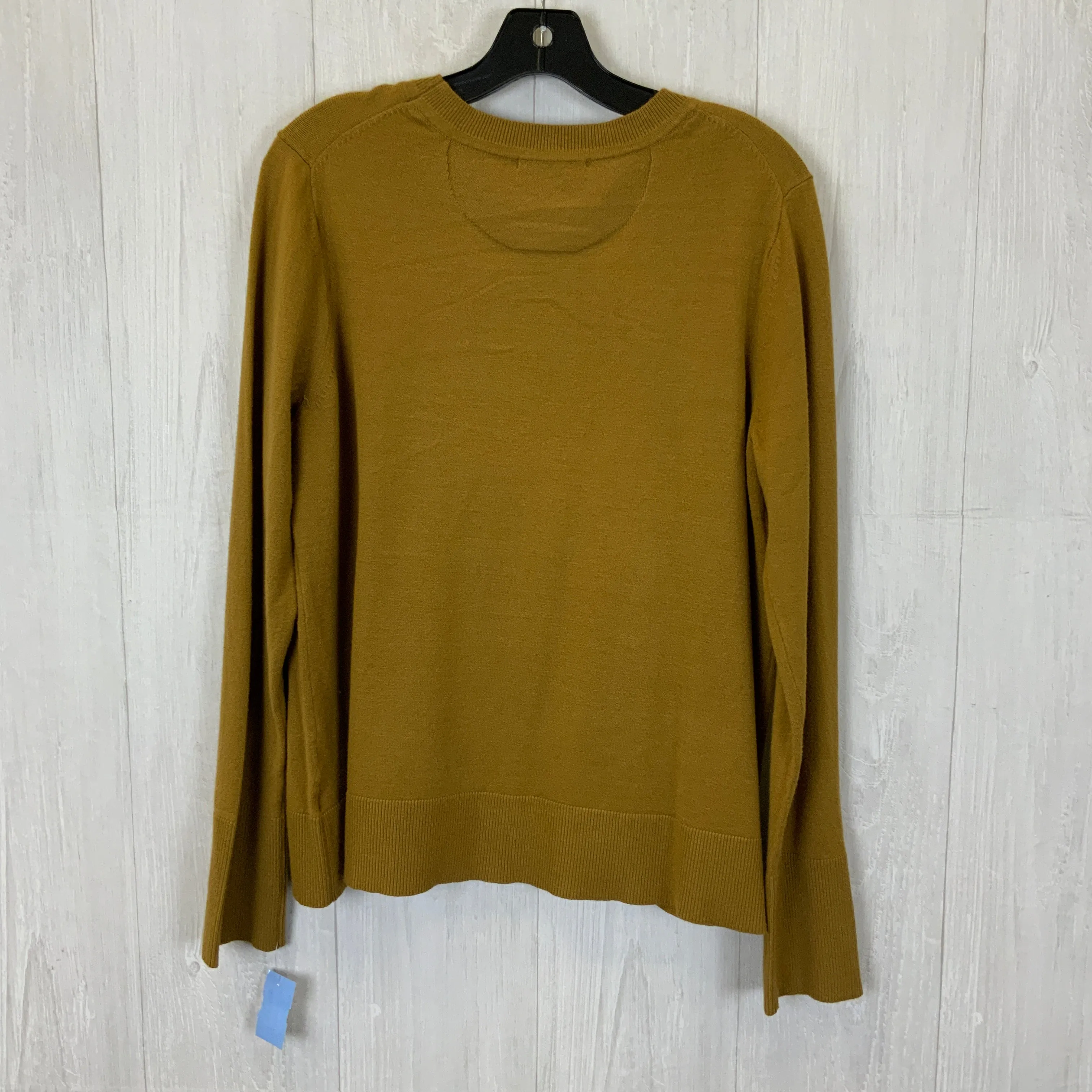 Sweater By Clothes Mentor In Mustard, Size: Xl