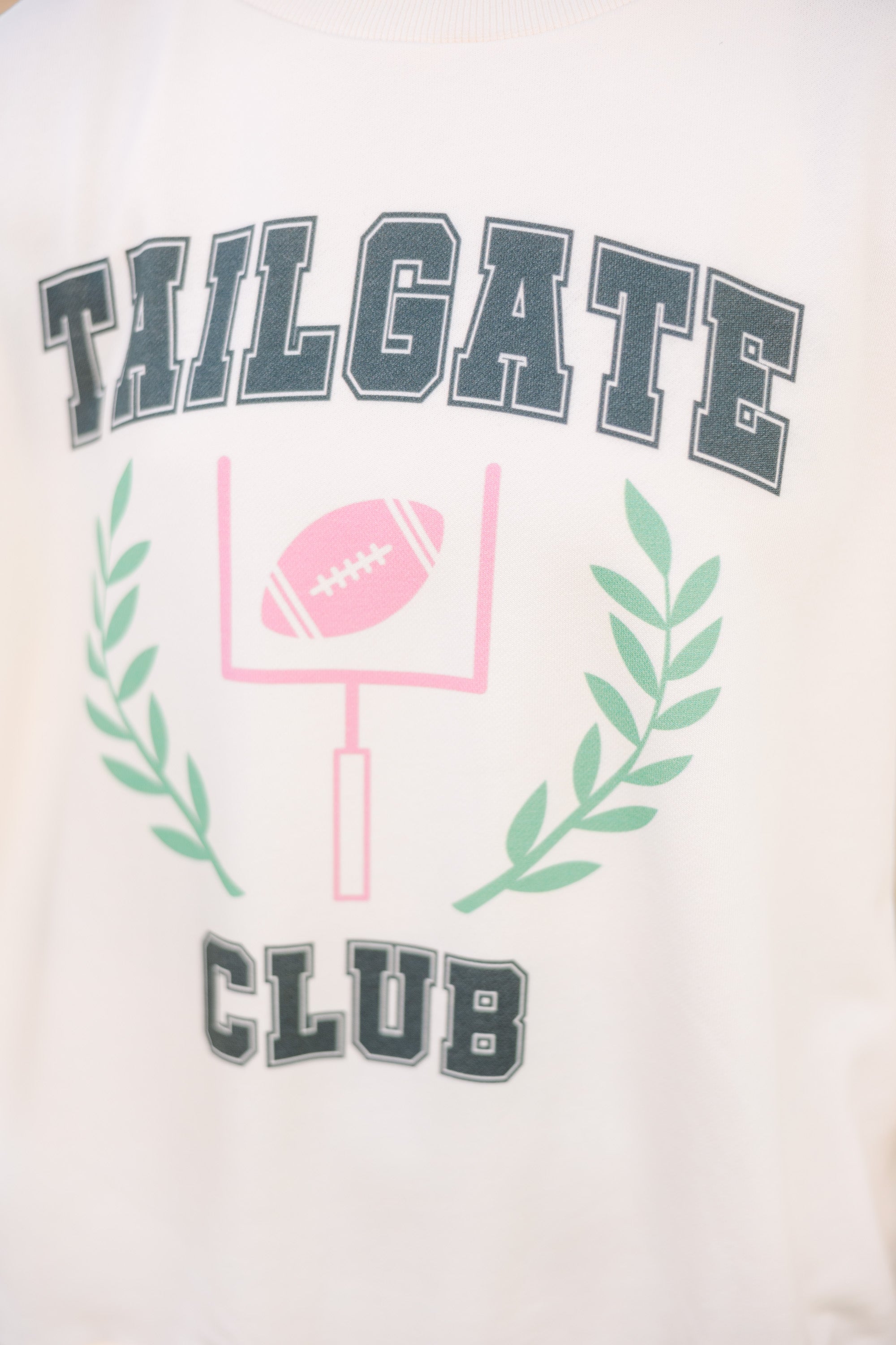 The Tailgate Club Cream Pullover