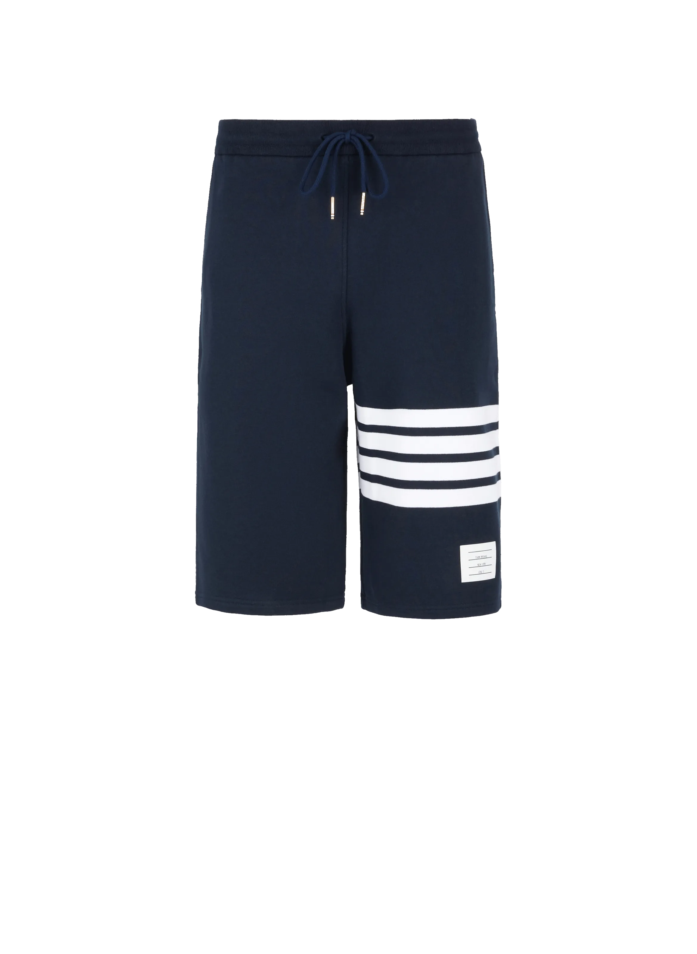 Thom browne  Striped cotton shorts - Blue