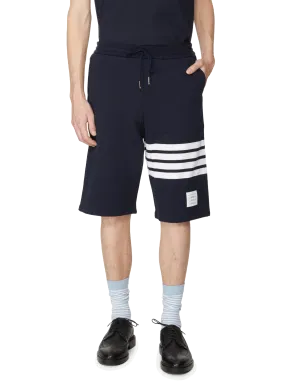 Thom browne  Striped cotton shorts - Blue