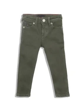 Tommy Hilfiger Kids Boys Mid Rise Organic Cotton Jeans