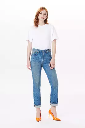 Victoria Mid-Rise Jean In Miami Wash