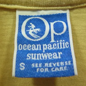 Vintage 70s Ocean Pacific Polo Shirt Mens S Surf Skate Board Stripe