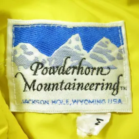 Vintage 70s Powderhorn Ski Vest Mens M Western yoke Puffy