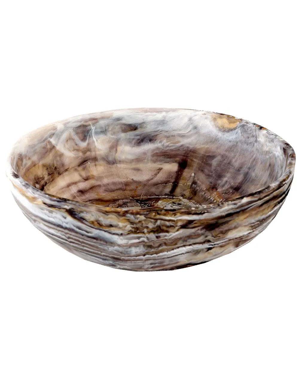 Wave Bowl in Mocha