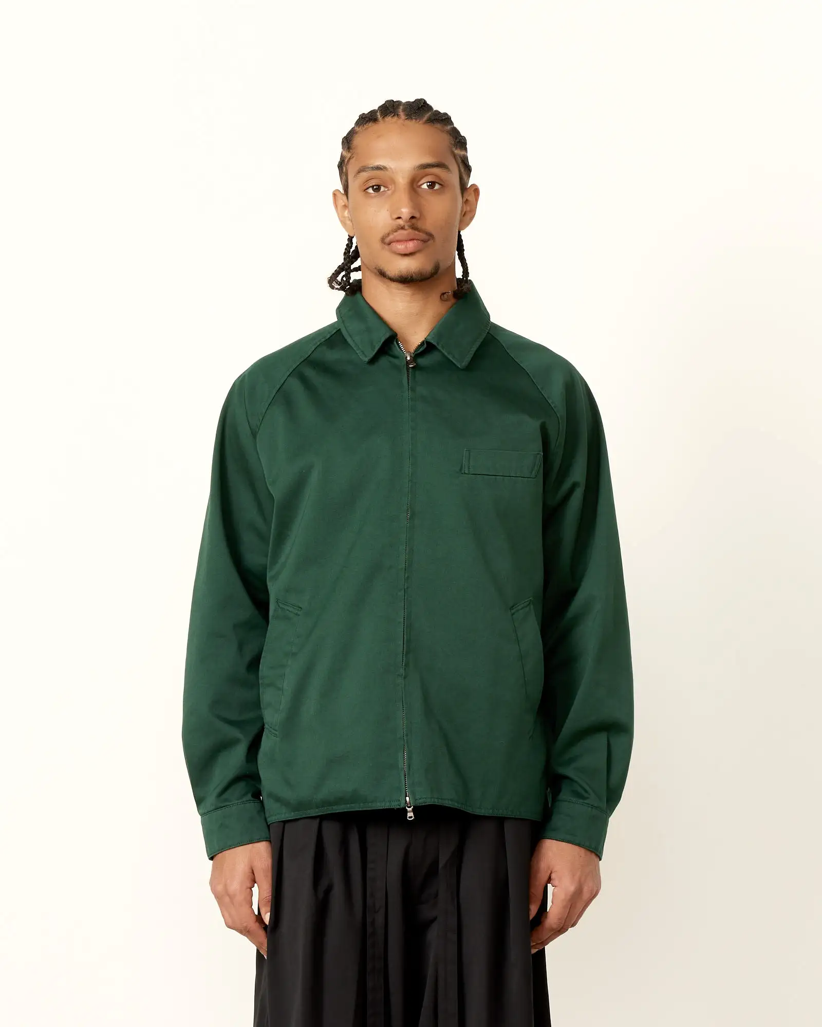 Windstopper Chino Crew Jacket in Green