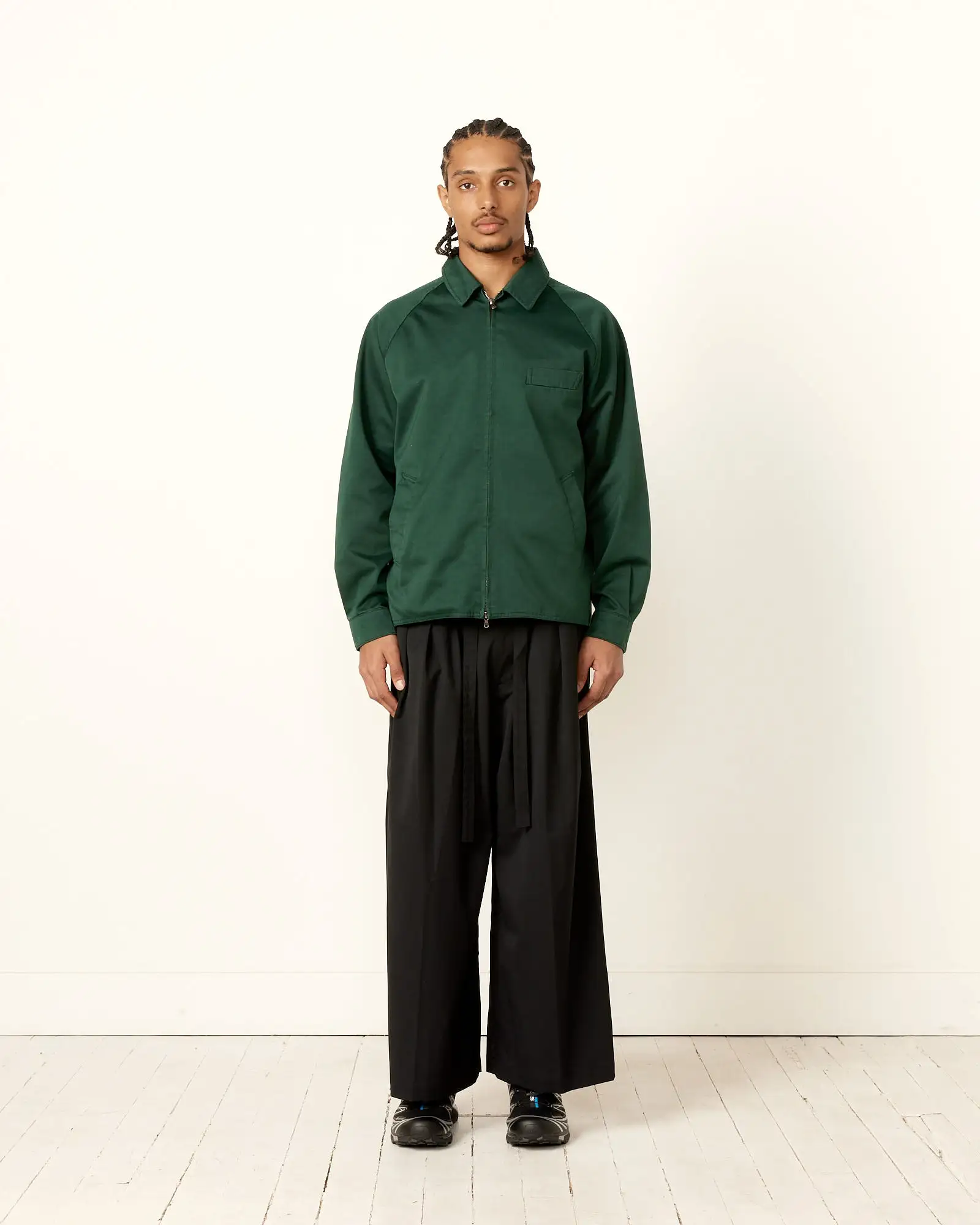 Windstopper Chino Crew Jacket in Green