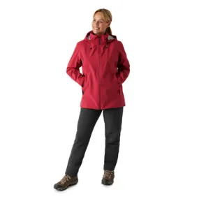 Women's Parkland Waterproof Jacket Coast Red