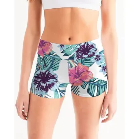 Women's Active Comfort Tropics Mid-Rise Yoga Shorts