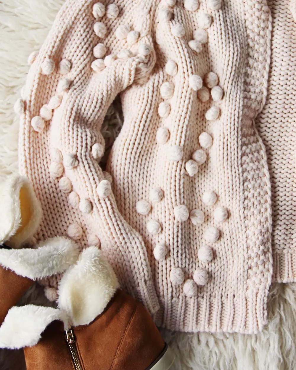 Xoxo Sweater in Softest Pink