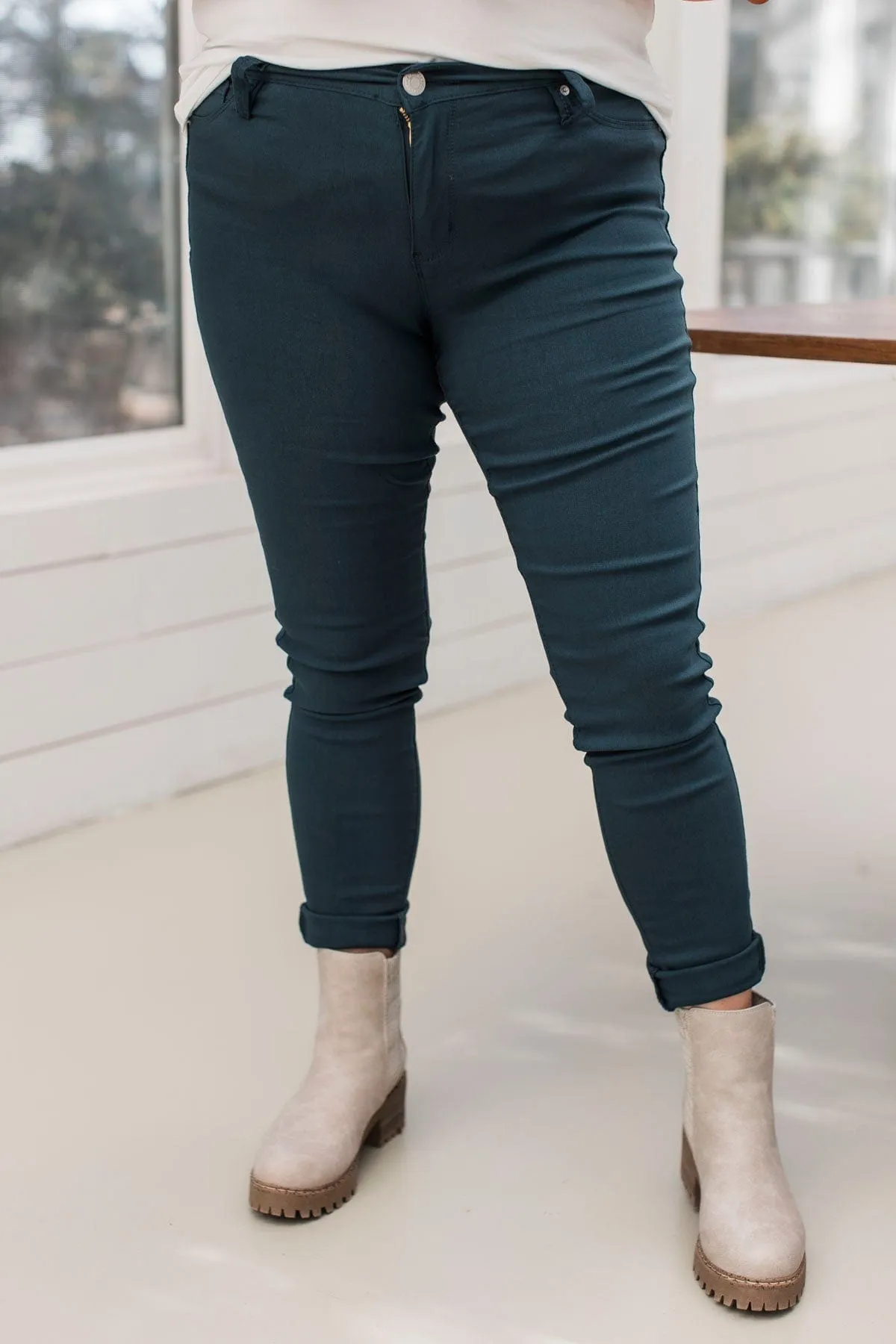 YMI Mid-Rise Jeggings- Constance Wash