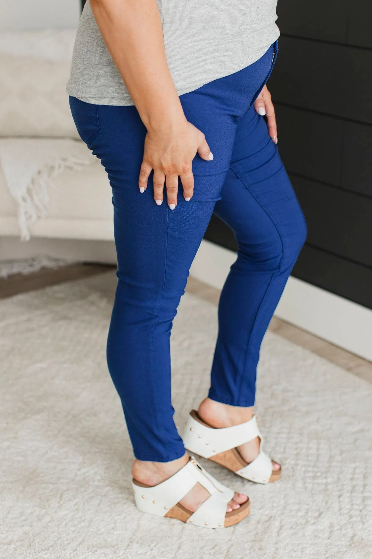 YMI Mid-Rise Jeggings- Elana Wash