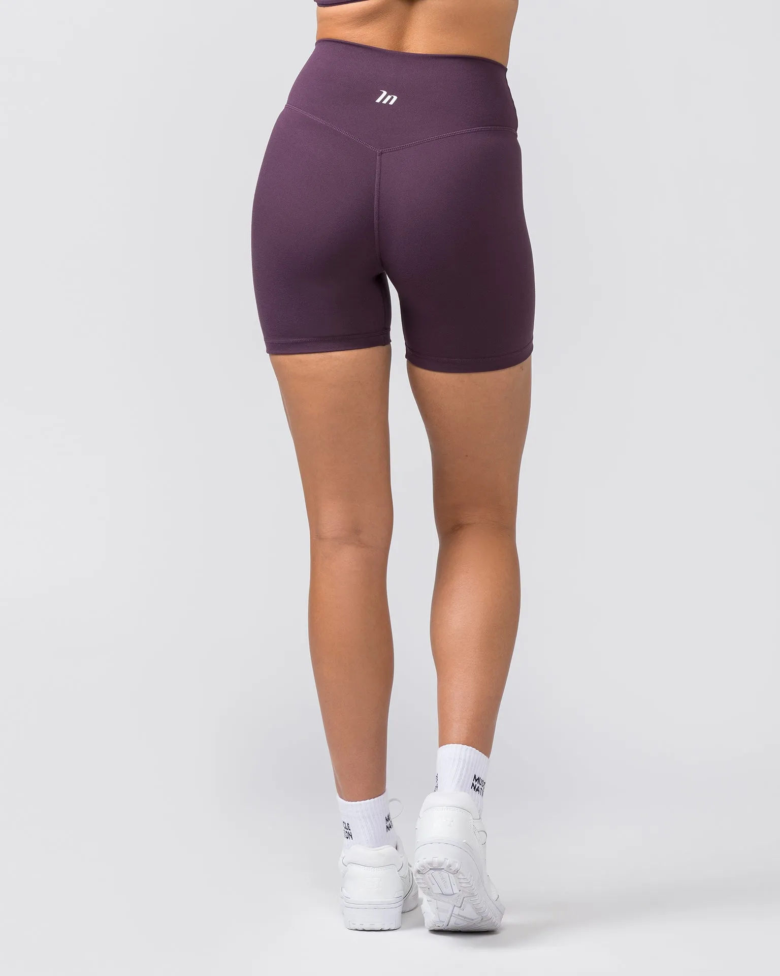 Zero Rise Everyday Bike Shorts - Midnight Plum